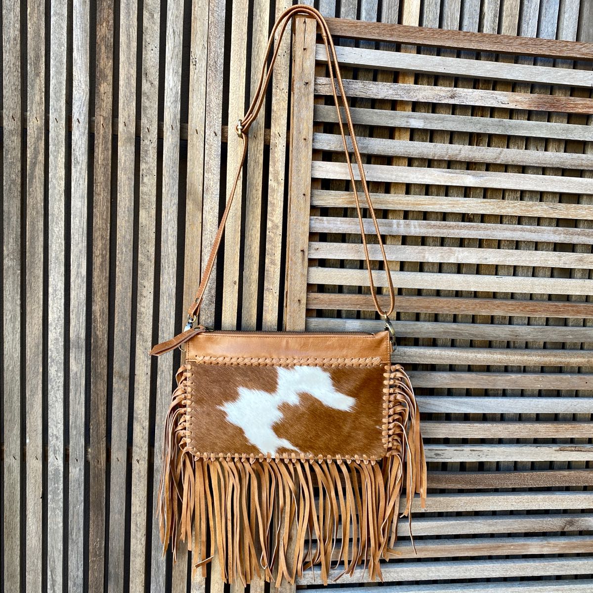 HIDE & STITCH FRINGE BAG – Shoe Shu